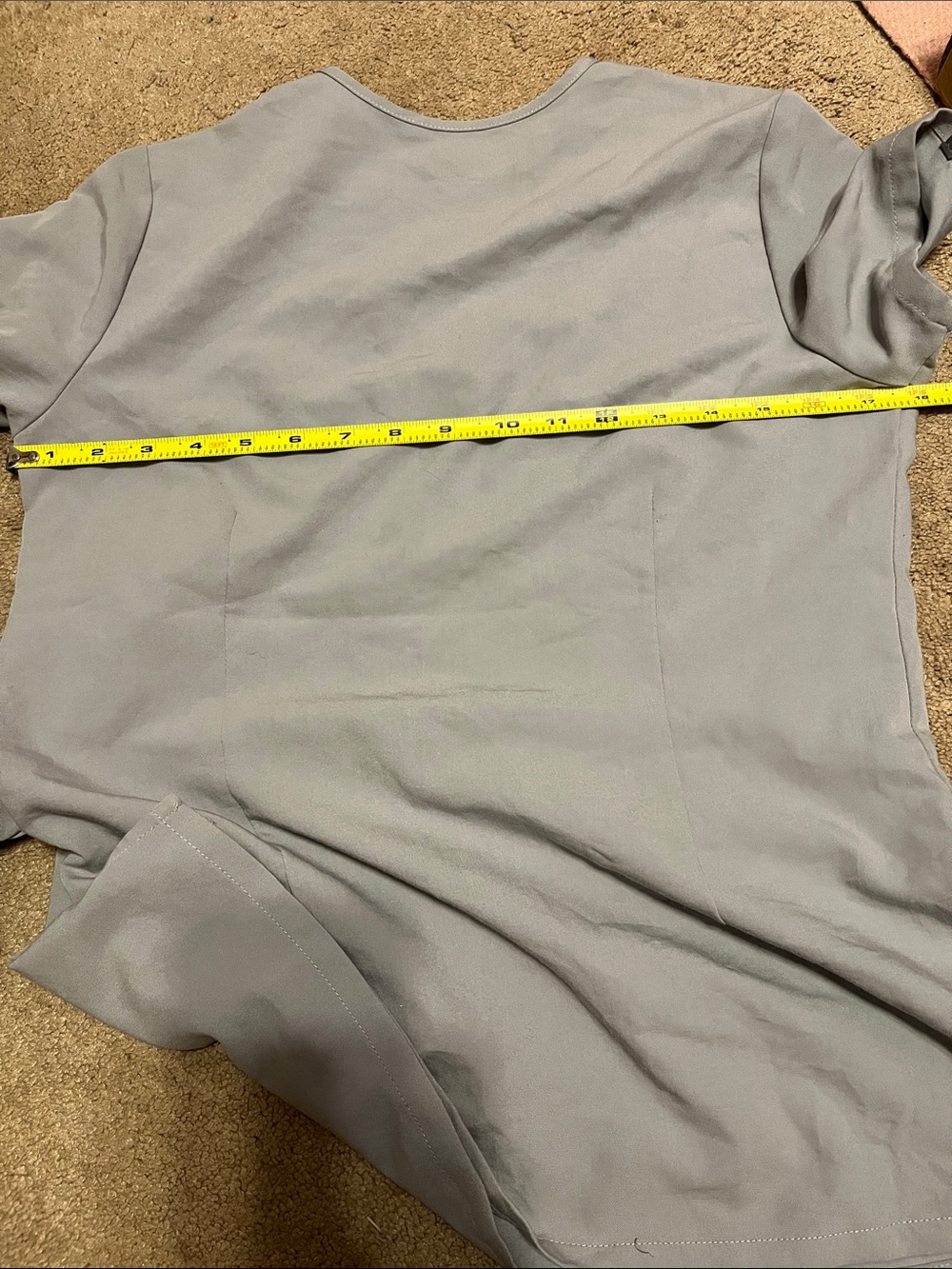 Figs Scrub Set in Light Gray - Picture 8 of 11